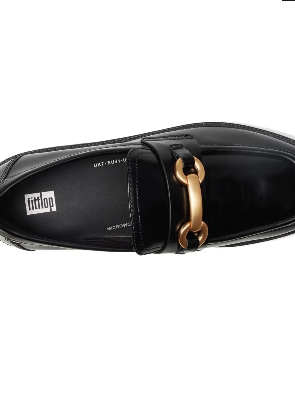 New FitFlop Women's F-Luma Chunky Loafer Flats - Picture 3 of 8